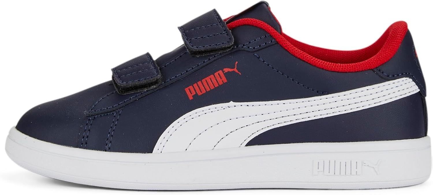 image:imagePuma UnisexChild Smash Hook and LoopPuma Navypuma Whitefor All Time Red