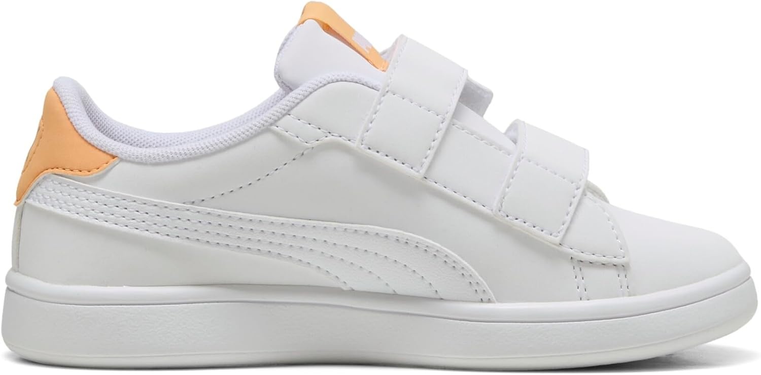 image:imagePuma UnisexChild Smash Hook and LoopPuma Whitealmost Apricot