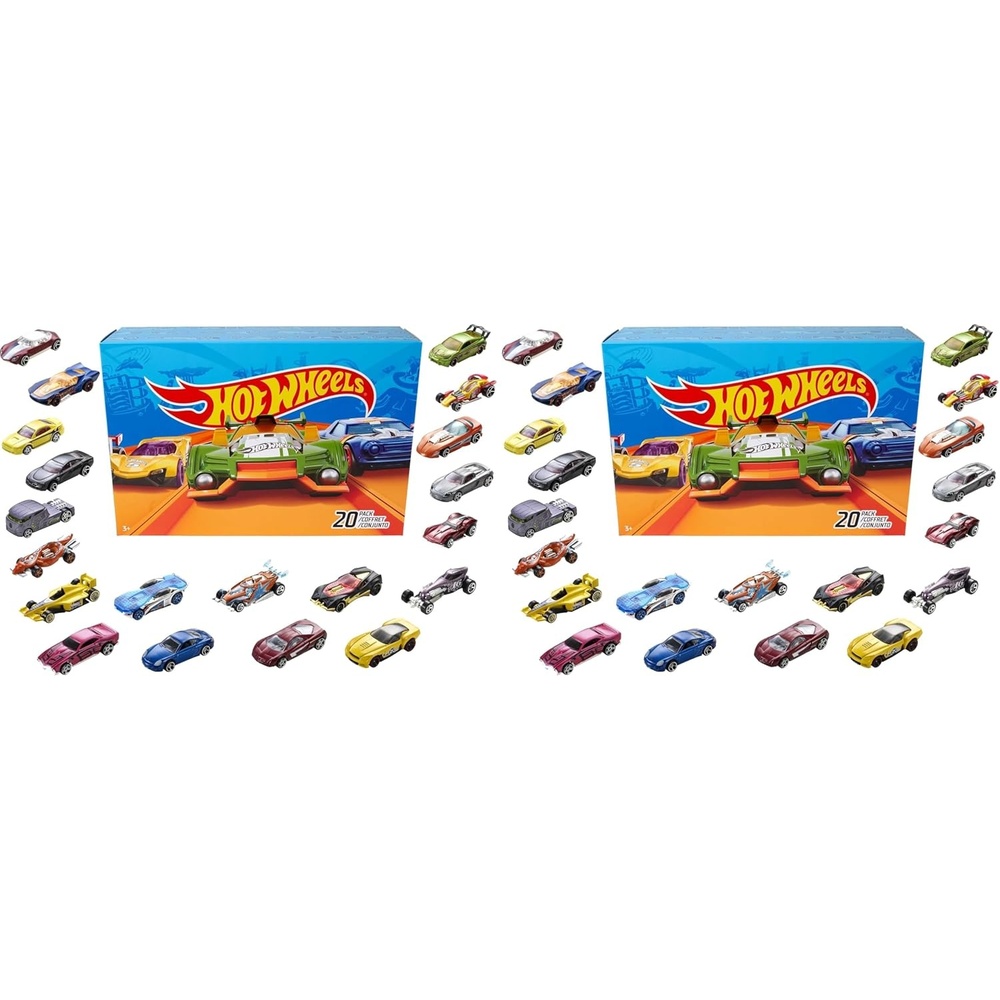 image:imageHot Wheels Set of 10 164 Scale Toy Trucks and Cars for Kids and Collectors Styles May Vary Amazon Exclusive40Pack