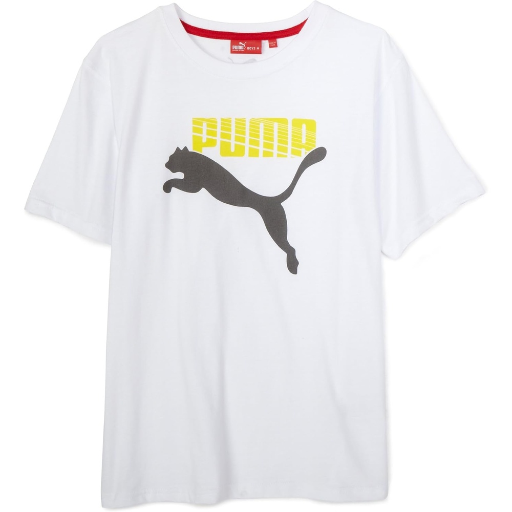 image:imagePUMA Boys Big Cat Logo TShirtWhite