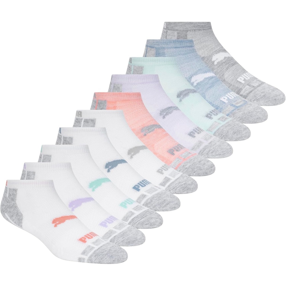image:imagePUMA Kids 10 Pack Low Cut SocksPeach