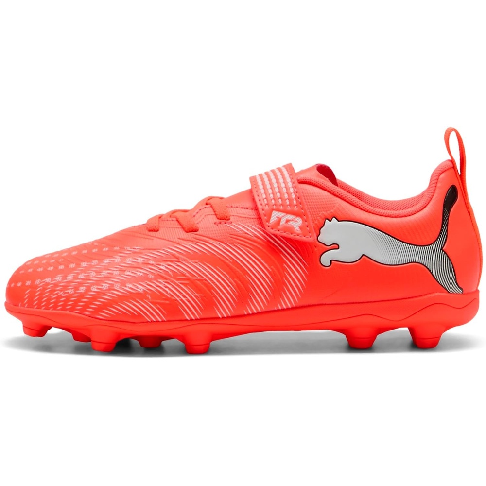 image:imagePUMA Kids Boys Future 9 Play FirmArtificial Ground Soccer Cleats RedGlowing Redpuma Whitepuma Black