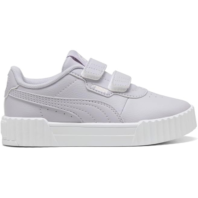image:imagePUMA Kids Girls Carina 30 V Sneakers Shoes CasualLilac Crushjasmine Flower Ah25