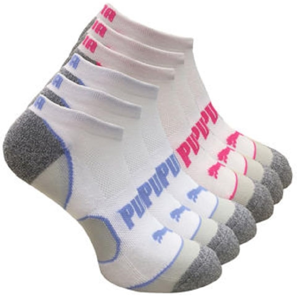 image:imagePUMA Womens 6 Pack Runner SocksA Whites