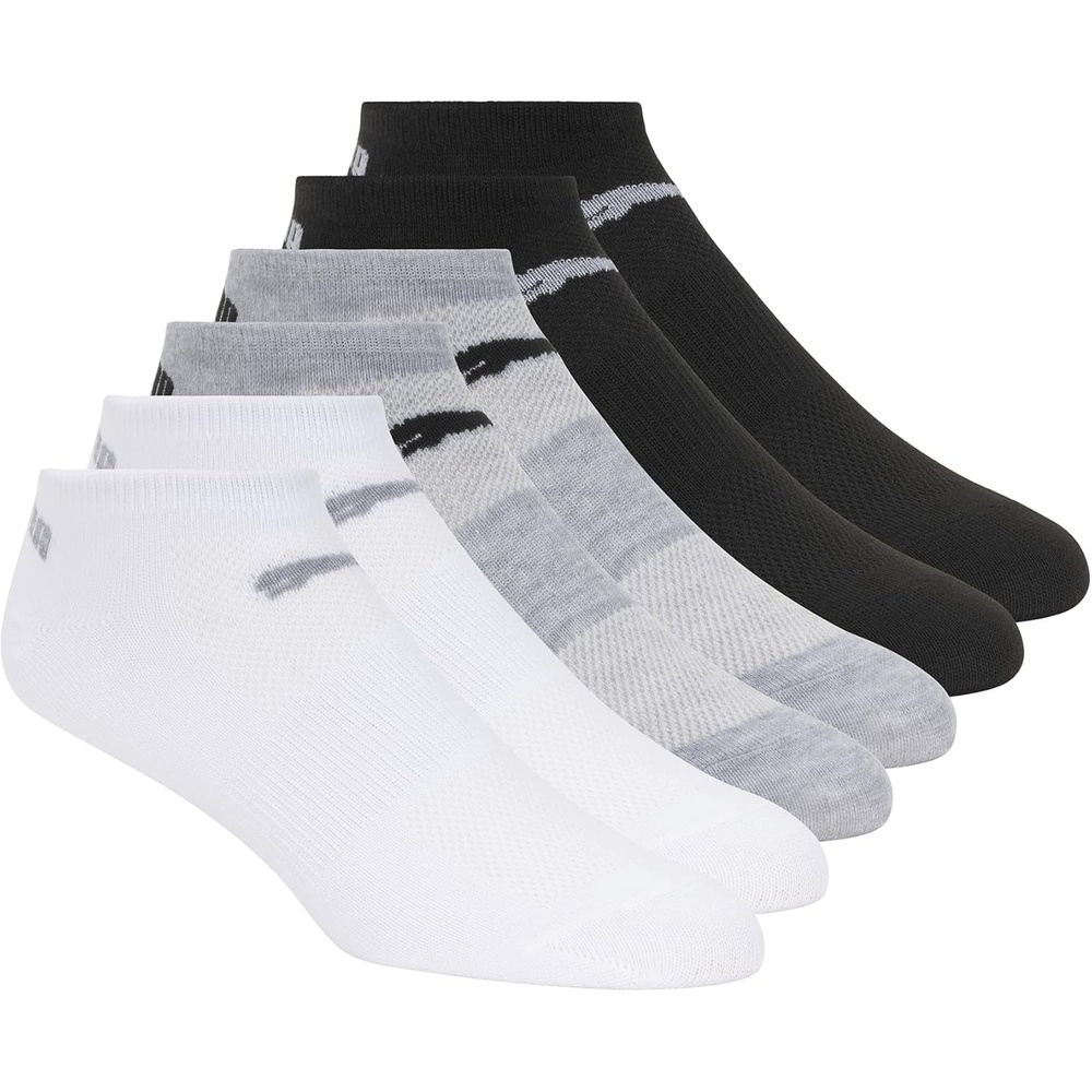 image:imagePUMA Womens Low Cut Socks 6PackGrey White Black