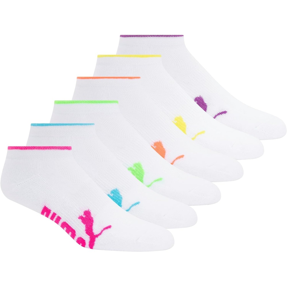 image:imagePUMA Womens Low Cut Socks 6PackWhite Bright