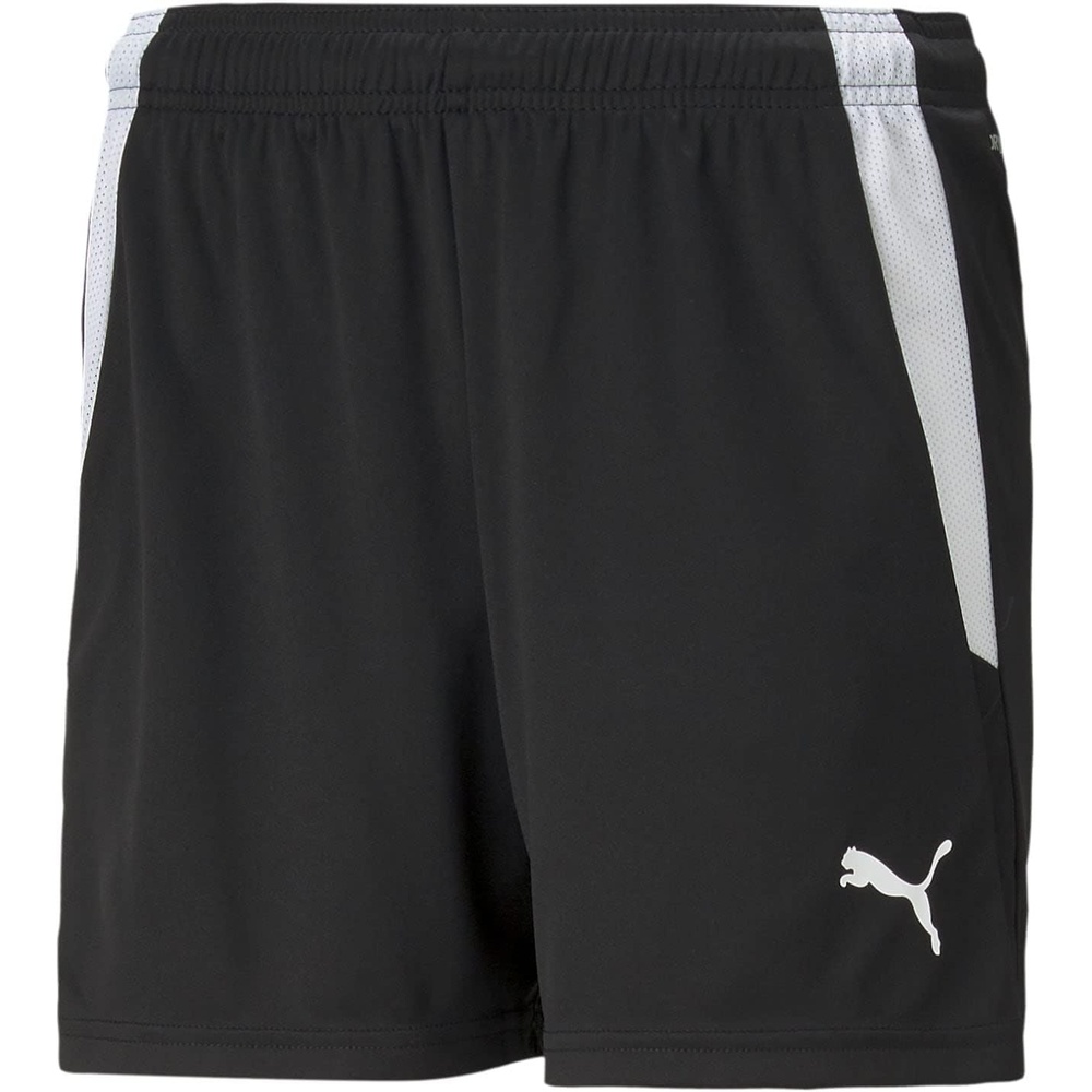 image:imagePUMA Womens Team Liga Shorts Athletic Bottoms Athletic Comfort Technology BluePuma Blackpuma Whit