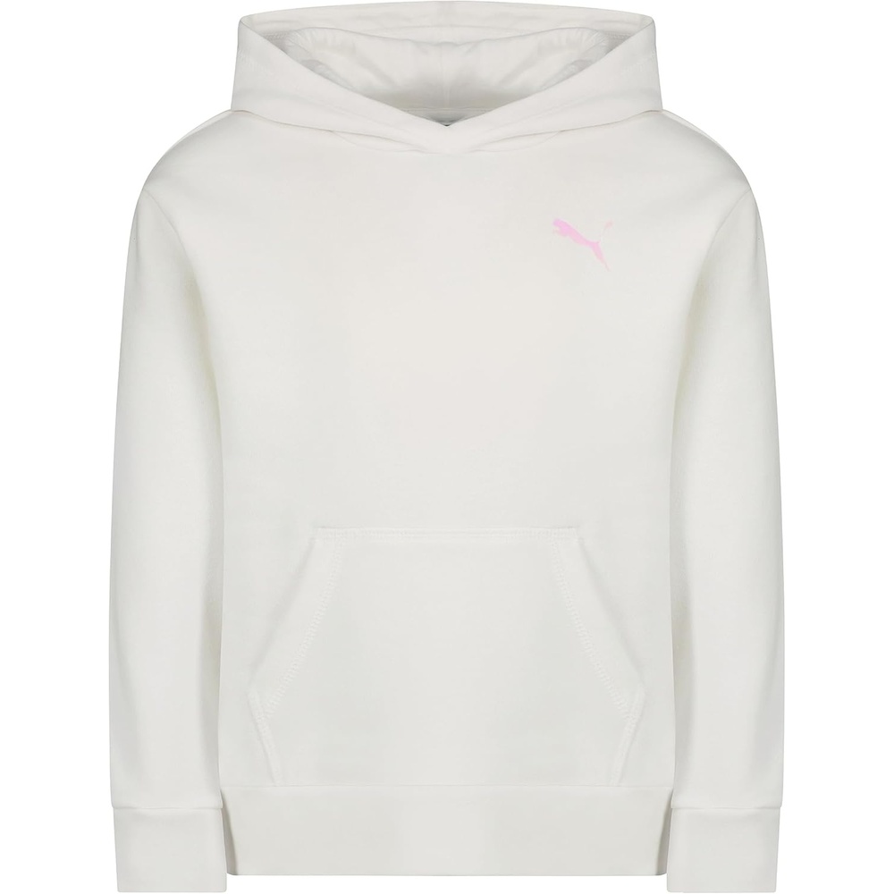 image:imagePUMA girls Long Sleeve Sweater Crewneck Pullover Soft Knit FabricPuma White