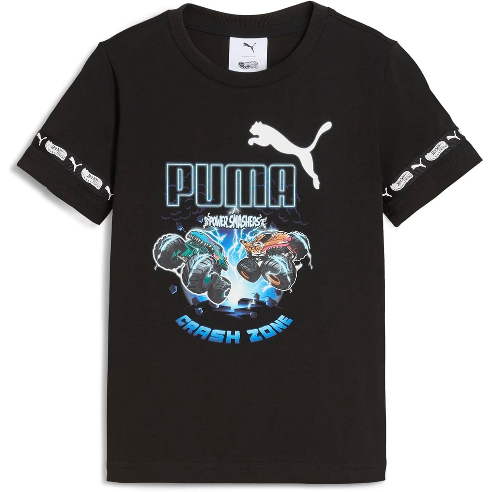 image:imagePuma Boys Hot Wheels Graphic TeeBlack