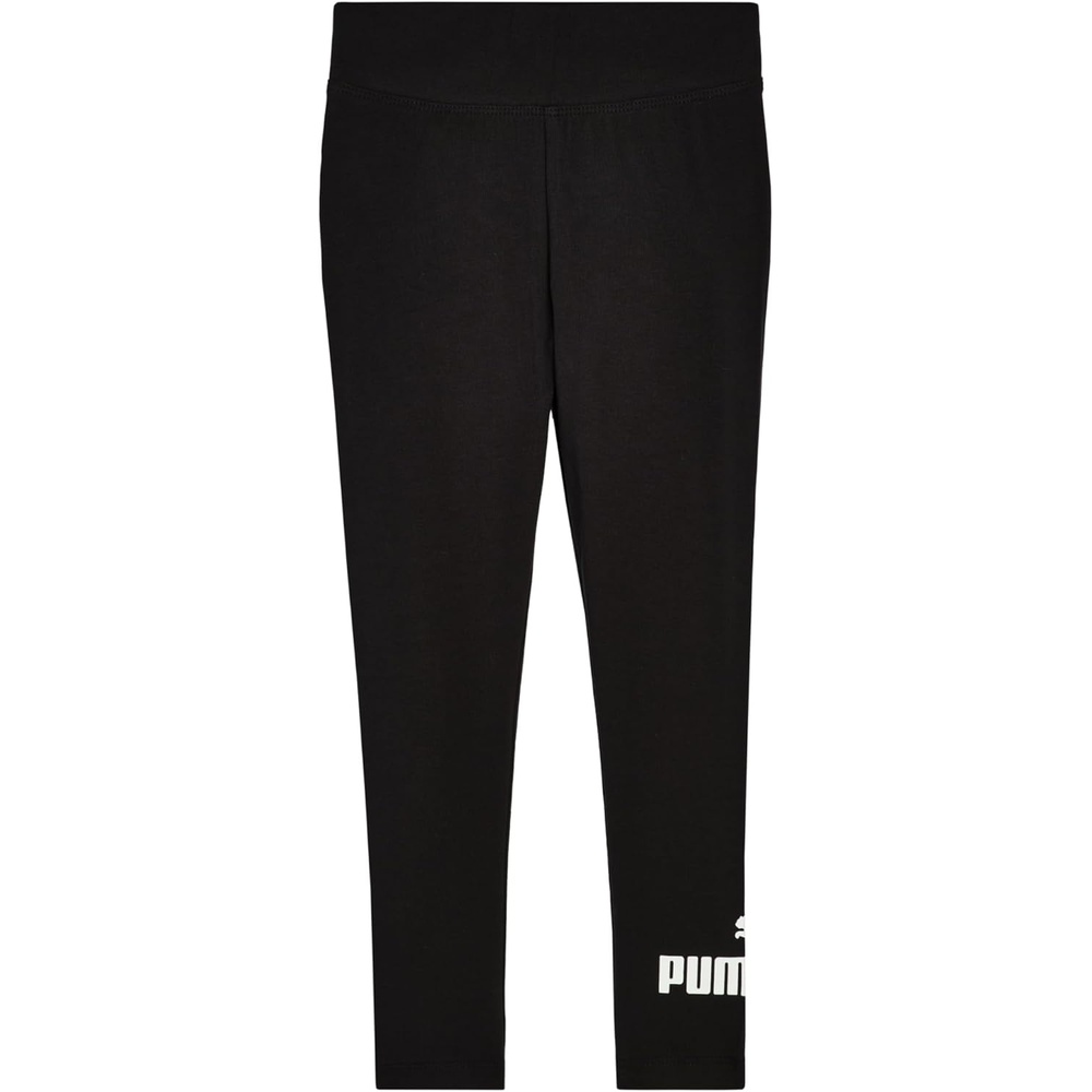 image:imagePuma Girls Core Logo Legging Elastic Waistband Soft amp ComfortableNo1 Logo Black