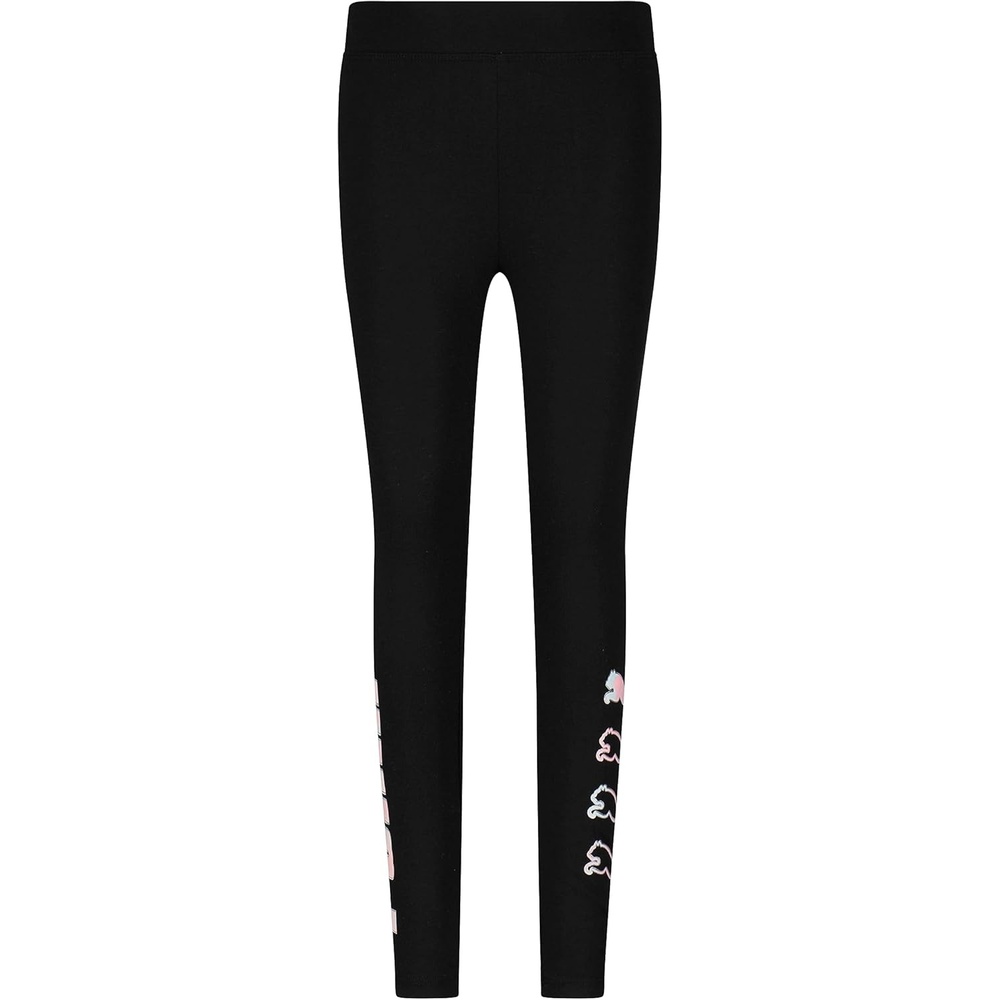 image:imagePuma Girls Core Logo Legging Elastic Waistband Soft amp ComfortablePuma Black