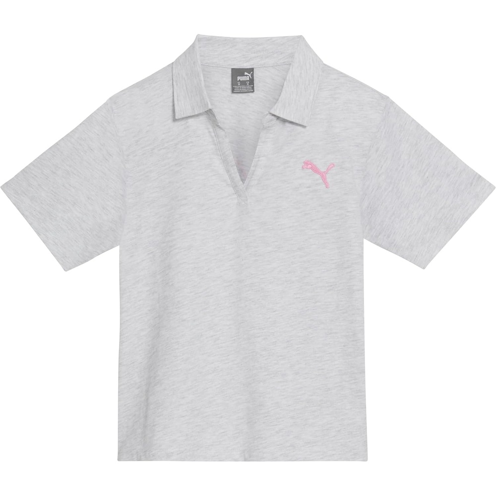 image:imagePuma Girls Short Sleeve TShirt Fashion Prints amp Colors Soft and ComfortableWhite