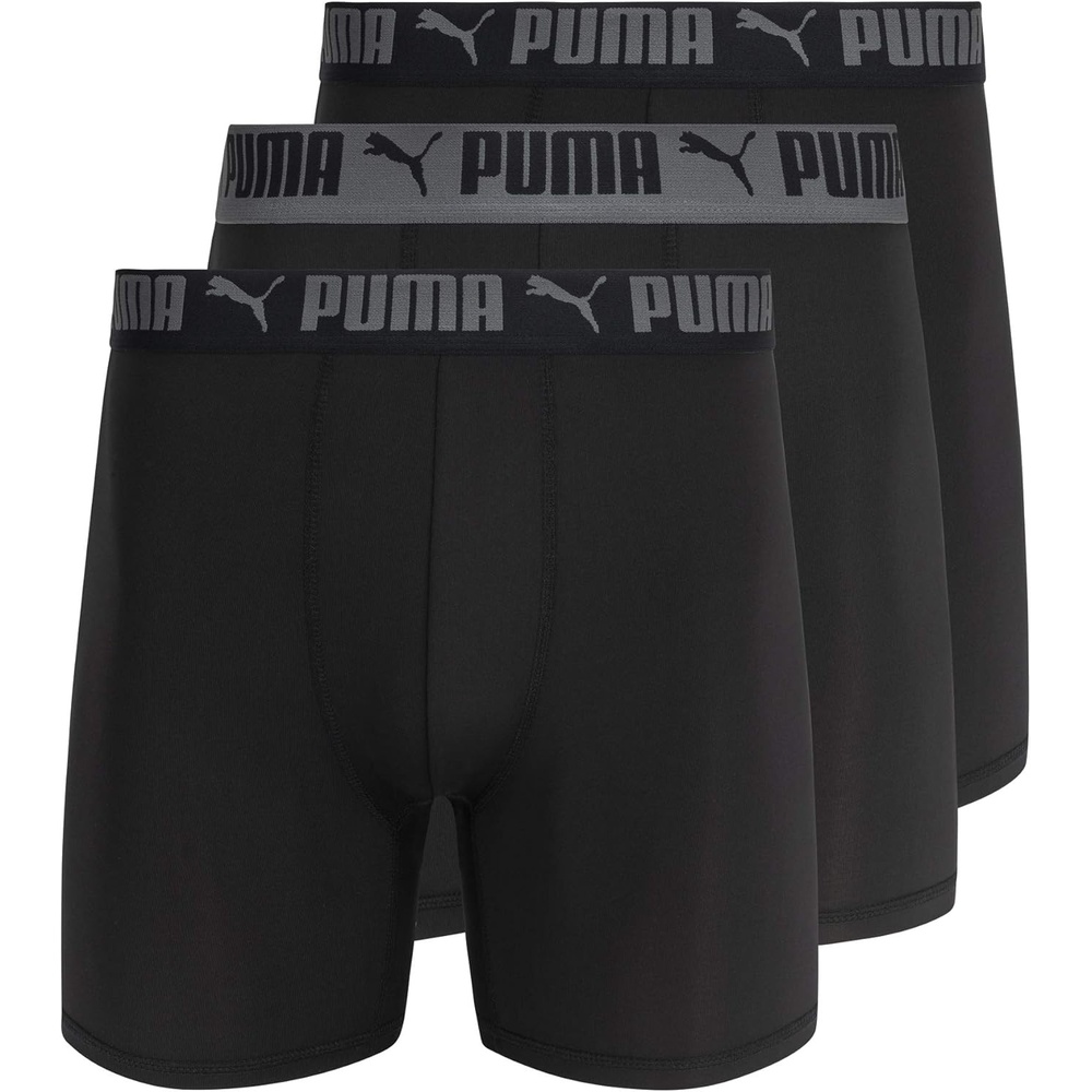 image:imagePuma Mens 3Pack Volume Boxer BriefCastlerock