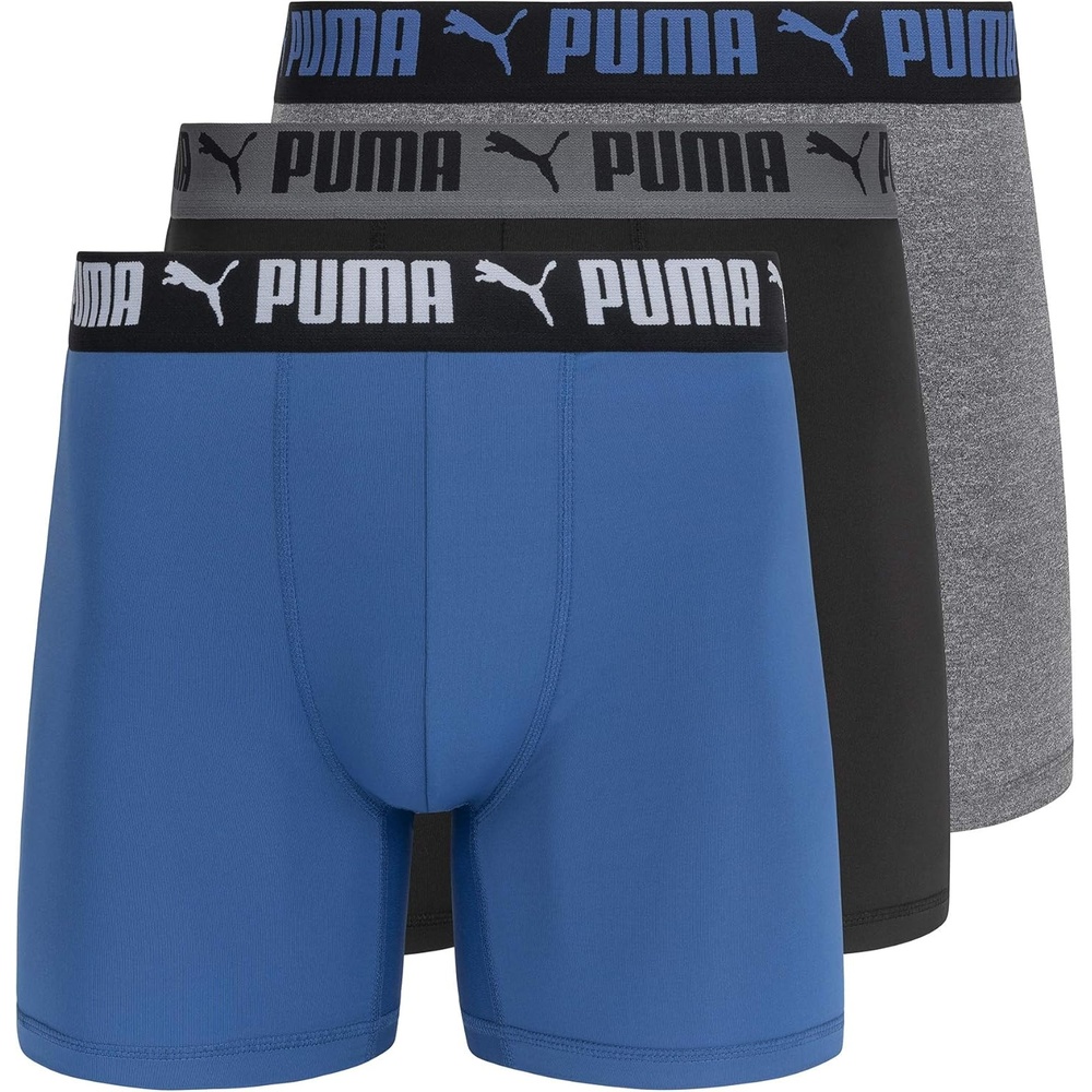 image:imagePuma Mens 3Pack Volume Boxer BriefStar Sapphire