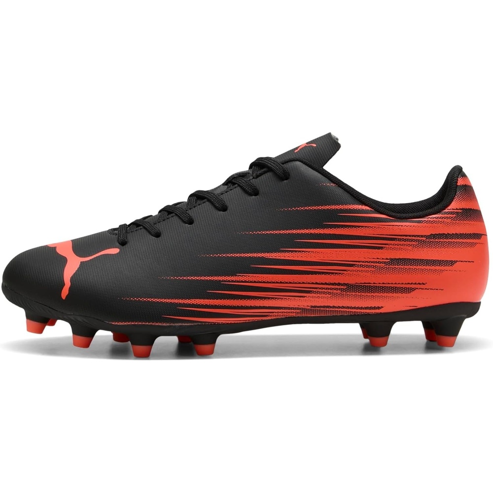 image:imagePuma Mens Attacanto Firm Artificial Ground Soccer CleatPuma Blackglowing Red