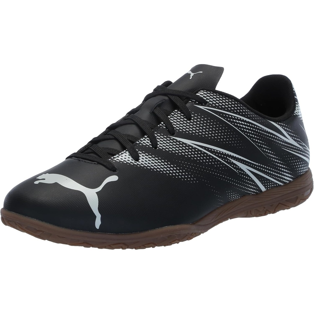 image:imagePuma Mens Attacanto Indoor Trainer Soccer ShoePuma Blacksilver Mist