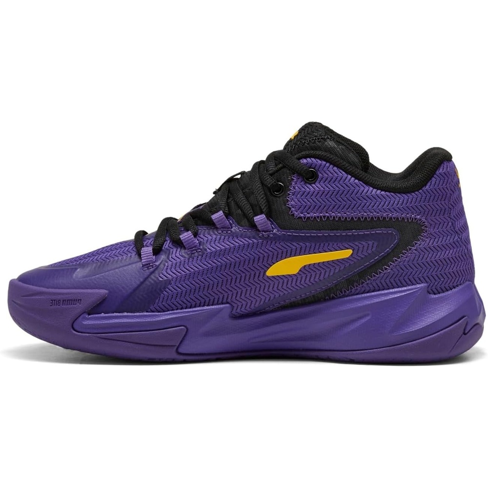 image:imagePuma Mens Dagger Basketball ShoesPuma BlackTeam Violet