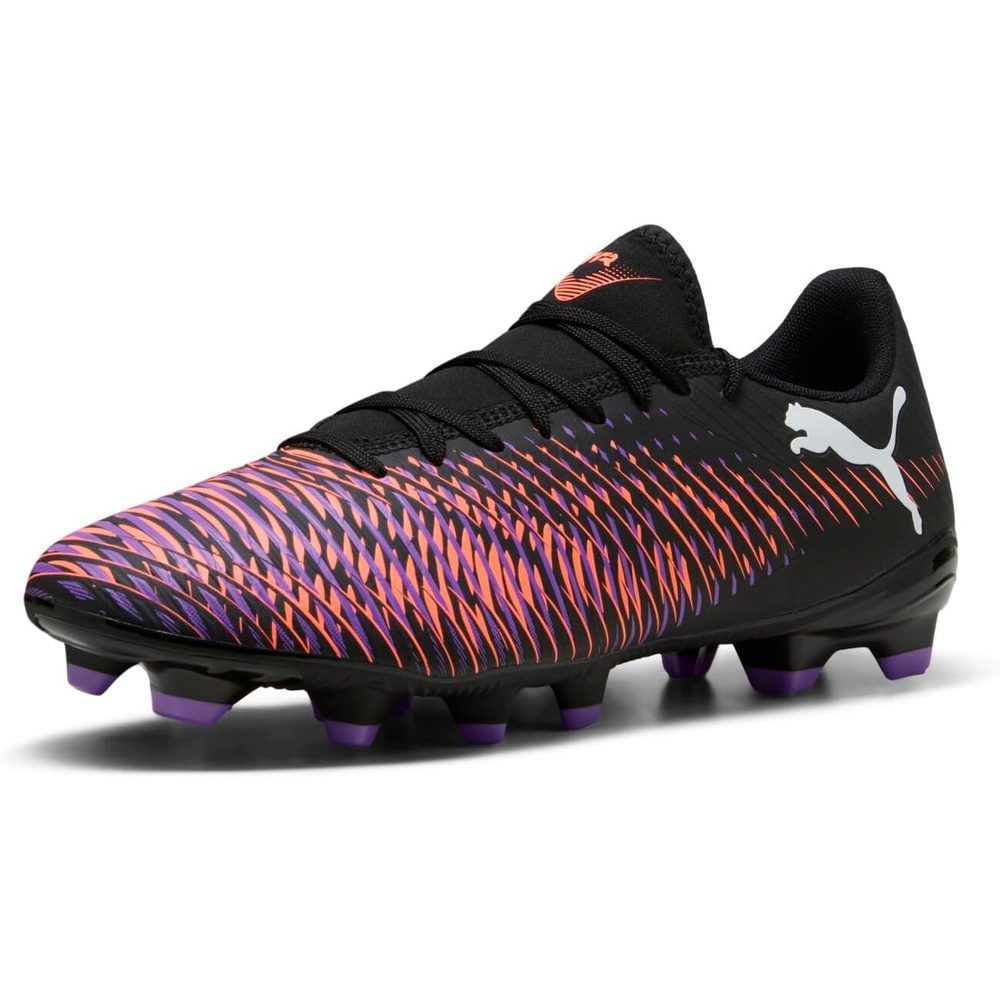 image:imagePuma Mens Future 8 Play Firm Artificial Ground Soccer CleatsPuma Blackpuma Whiteglowing Red