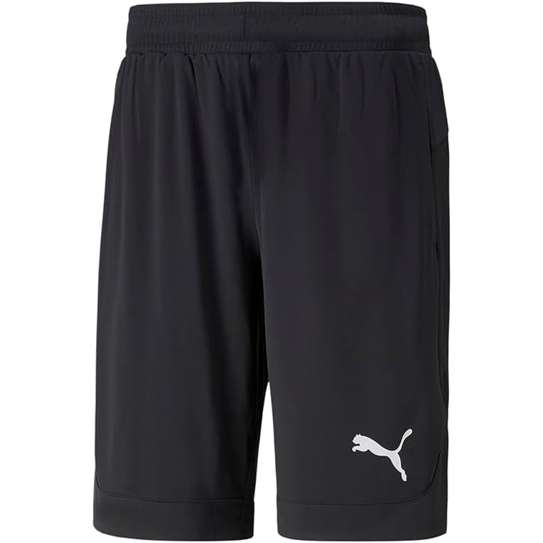 image:imagePuma Mens Rtg Shiny Fabric 10 Shorts Available in Big amp TallPuma Black