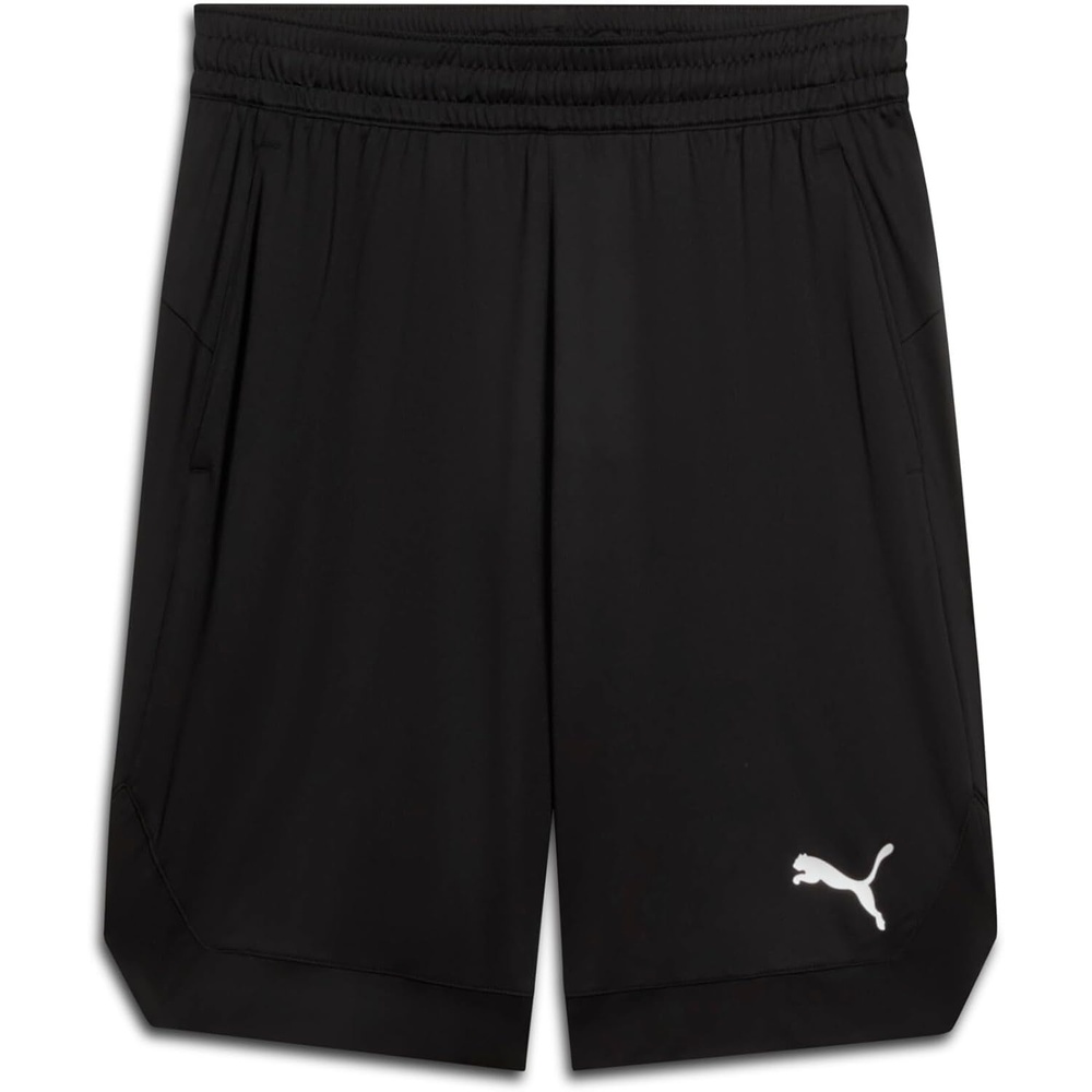 image:imagePuma Mens Rtg Shiny Fabric 10 Shorts Available in Big amp TallPuma Black Ss25