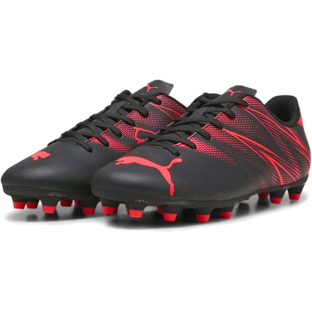 image:imagePuma UnisexChild Attacanto Firm GroundArtificial Ground ToddlerLittle KidBig KidPuma Black Fire Orchid