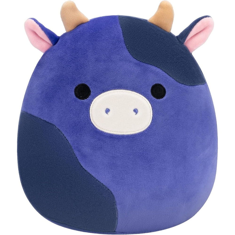 image:imageSquishmallows Original 8Inch Ingred Purple and Black Spotted Cow  Official Jazwares Plush LittleBlack Spotted Cow