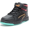 Black-rickie Orange-fire Orchid Ah25