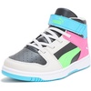 Puma Black/Fluro Green Pes/Feather Gray