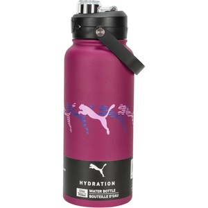 PUMA 32oz Honor Flip Top Bottle, Pink, OS(Dark Pink)