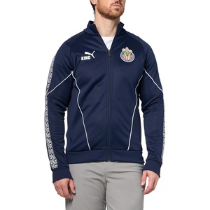 PUMA Chivas King Anthem Jacket – Official Chivas Soccer Jacket, KING Collection Collaboration(Navy Ah25)