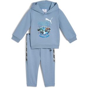PUMA Infant Boys X Spongebob 2 Piece & Shorts Set Casual Tops Casual – Blue(Blue)