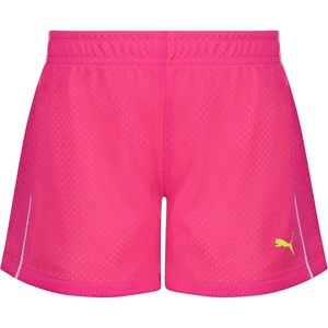 PUMA Kids Active Essentials Mesh Shorts (Big Kid)(Pink Glo)