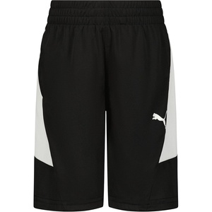 PUMA Kids Boys’ Core Essential Athletic Shorts(Puma Black)