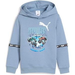 PUMA Kids Boys X Hot Wheels Graphic Hoodie Casual Outerwear Casual – Black(Blue)