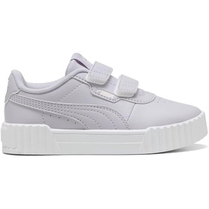 PUMA Kids Girls Carina 3.0 V Sneakers Shoes Casual(Lilac Crush-jasmine Flower Ah25)