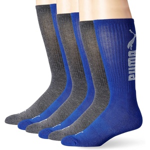 PUMA Men’s Crew Socks (6-Pack)(Dark Grey)