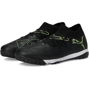 PUMA Mens Future 8 Match Turf Soccer Cleats – White(Black-fizzy Light-green Terrain Ah25)