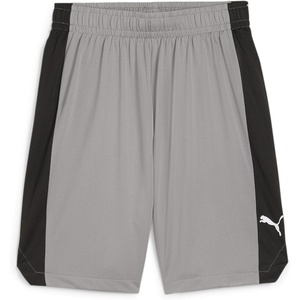 PUMA Mens Shot Blocker Shorts Casual Bottoms Casual – Green(Stormy Slate-puma Black)