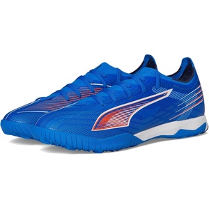 PUMA Mens Ultra 6 Match Re-Charge Firm GroundArtificial Ground Soccer Cleats – Blue, Pink(Ultra Blue-white-glowing Red Ah25)