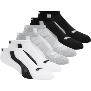 PUMA Women’s Low Cut Socks (6-Pack)(Black/White/Grey)