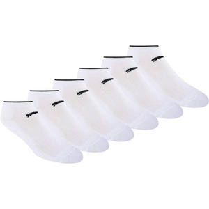 PUMA Women’s Low Cut Socks (6-Pack)(White Traditional)