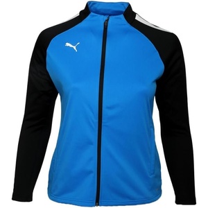 PUMA Womens Team Liga Jacket Soccer Cleats – Black, Red(Electric Blue Lemonade-puma Black)