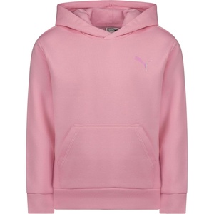 PUMA girls Long Sleeve Sweater, Crewneck Pullover, Soft Knit Fabric(Pale Pink)