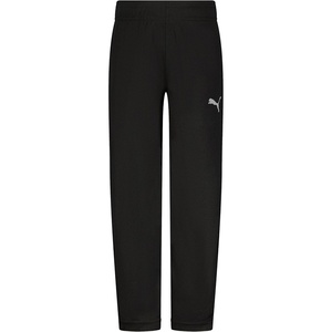Puma Boys’ Core Logo Mesh Pant(Puma Black/White Logo)