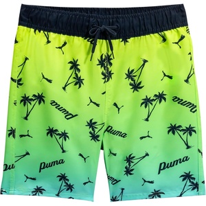 Puma Boys’ Fashion Swim Trunks, Water Repellant, Elastic Waistband with Drawcord(Club Navy Gradient)