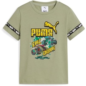 Puma Boys Hot Wheels Graphic Tee(Green)