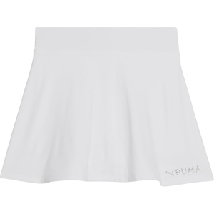 Puma Girls’ Active Essentials Performance Skort(White Traditional)