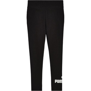 Puma Girls Core Logo Legging, Elastic Waistband, Soft & Comfortable(No.1 Logo Black)