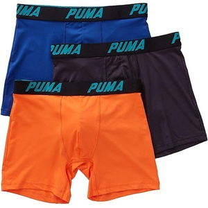 Puma Men’s 3-Pack Volume Boxer Brief(Bright Orange)