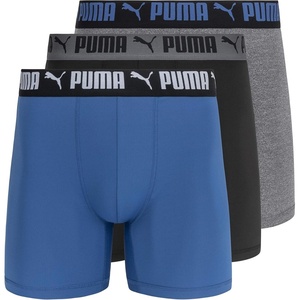 Puma Men’s 3-Pack Volume Boxer Brief(Star Sapphire)